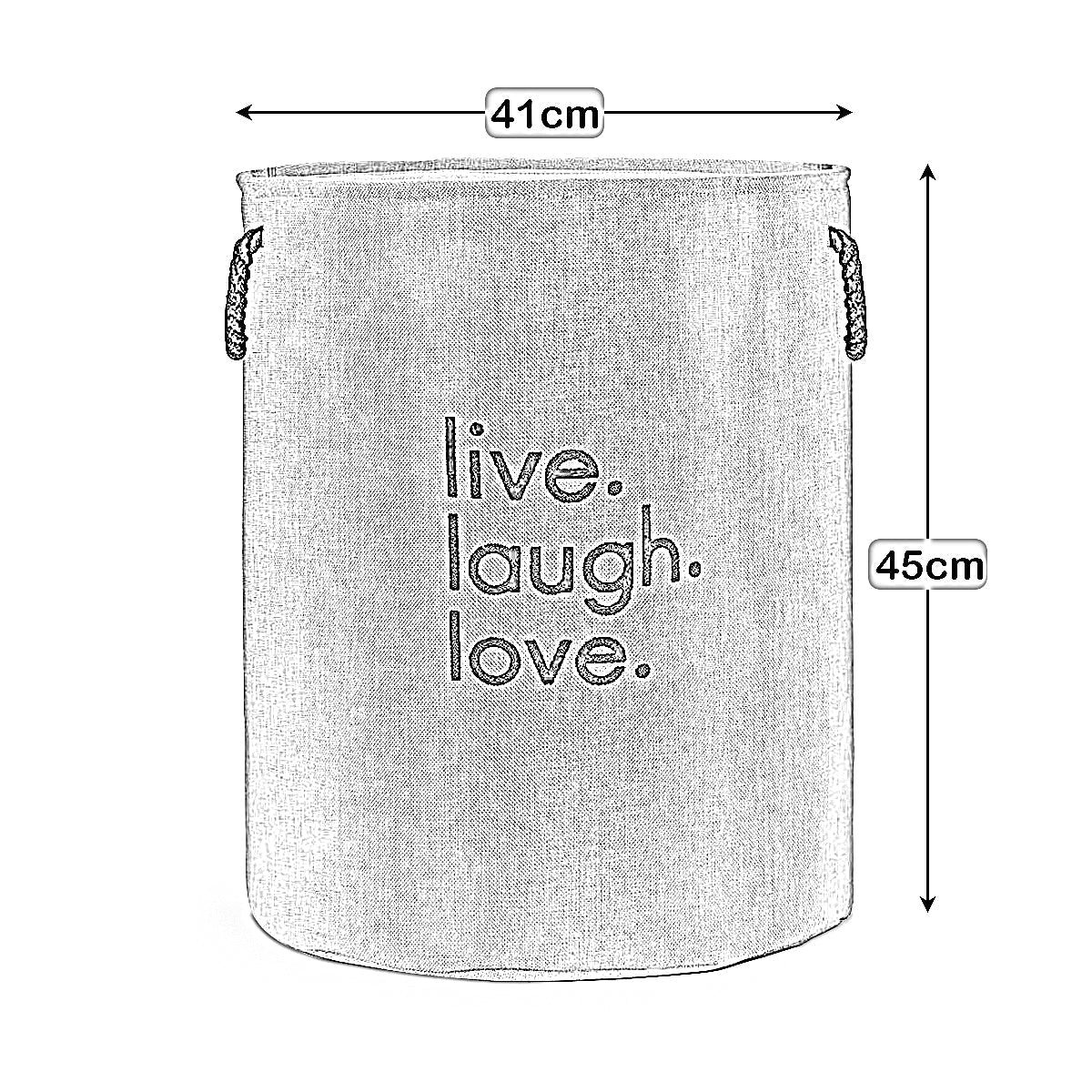 Laundry Bag Washing Dirty Clothes Folding Hamper Bag ~5271